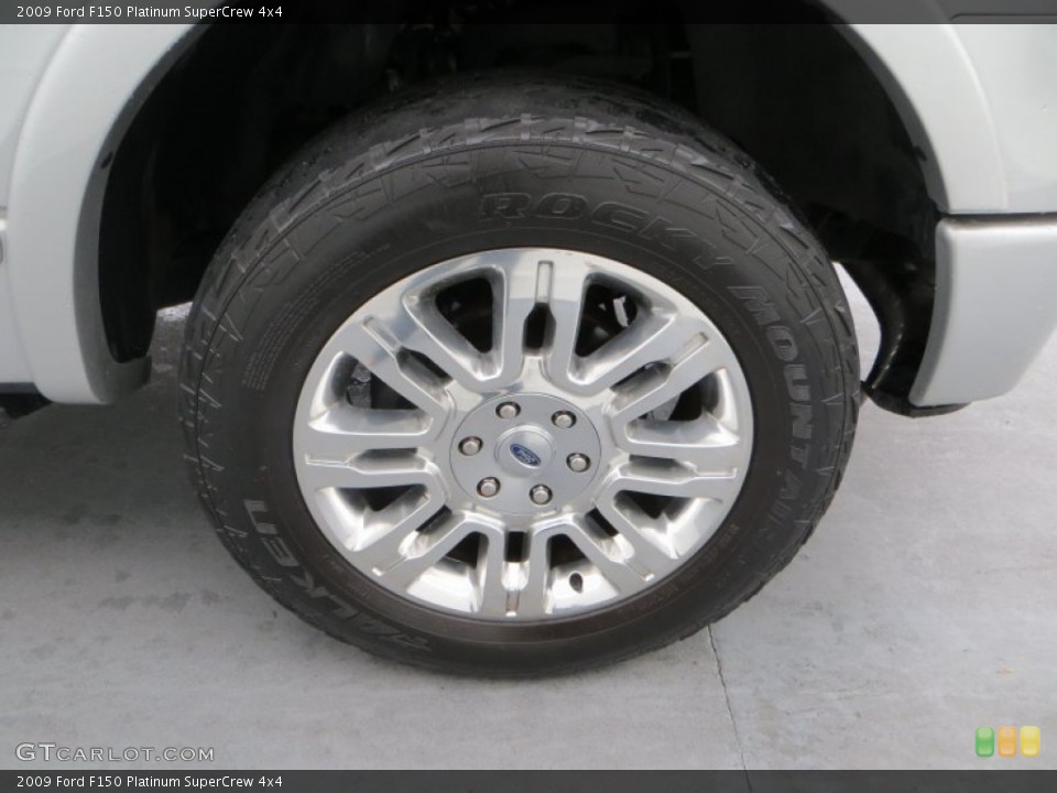 2009 Ford F150 Platinum SuperCrew 4x4 Wheel and Tire Photo #79177709