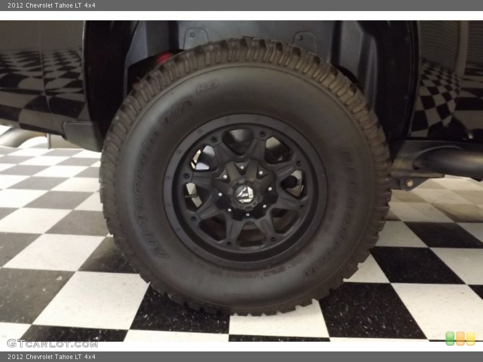 2012 Chevrolet Tahoe Custom Wheel and Tire Photo #79181353