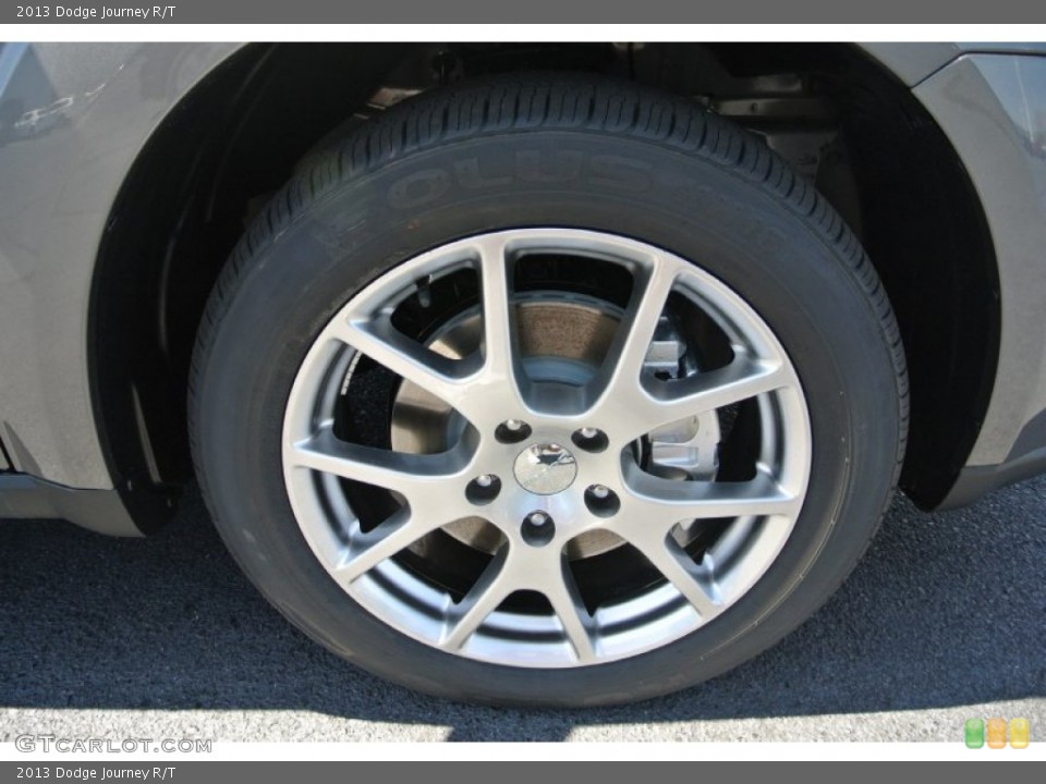 2013 Dodge Journey R/T Wheel and Tire Photo #79183385