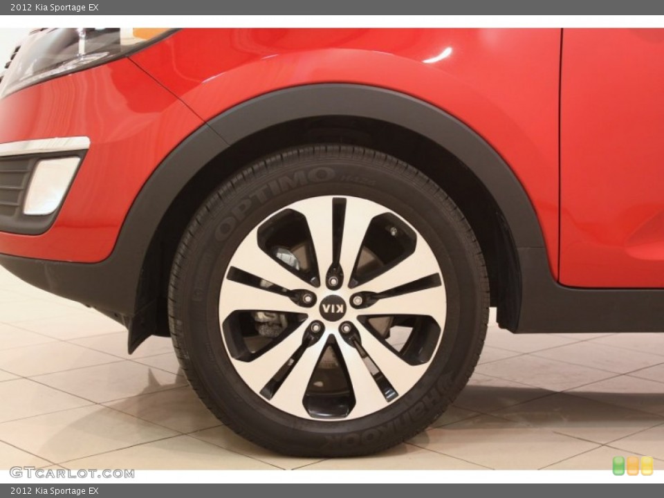 2012 Kia Sportage EX Wheel and Tire Photo #79194839