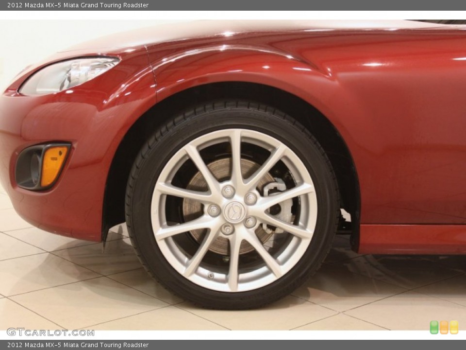 2012 Mazda MX-5 Miata Grand Touring Roadster Wheel and Tire Photo #79196252