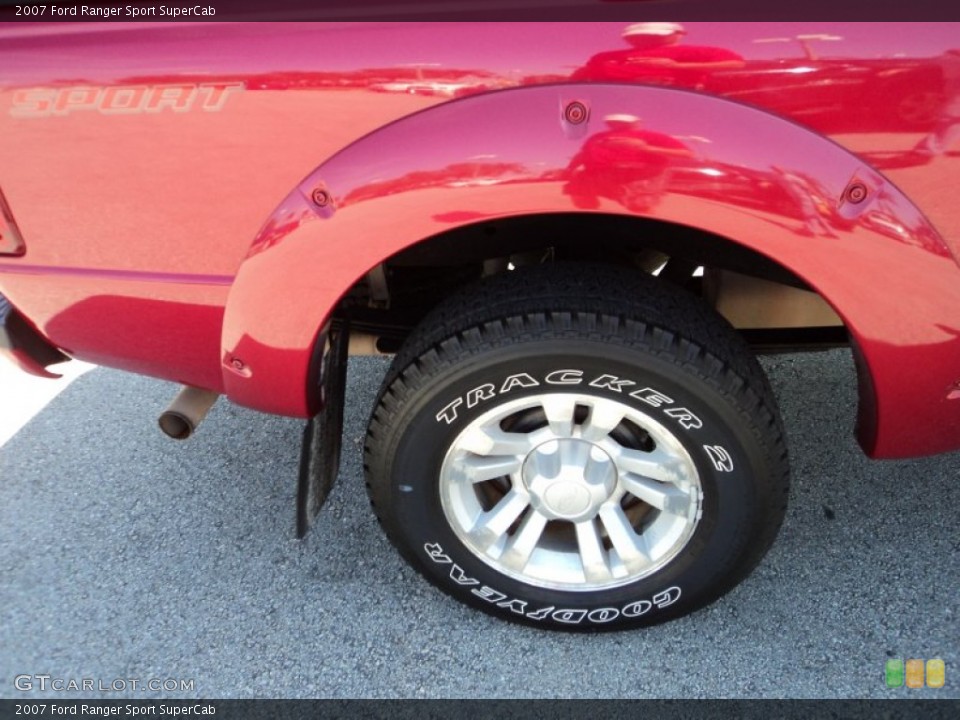 2007 Ford Ranger Sport SuperCab Wheel and Tire Photo #79203928