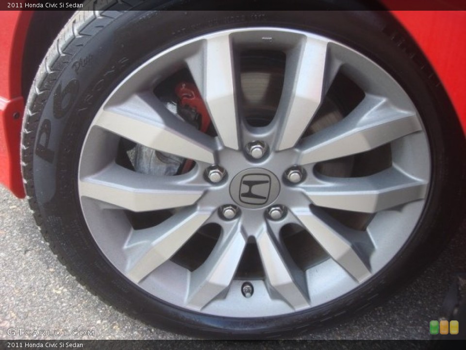 2011 Honda Civic Si Sedan Wheel and Tire Photo #79208457