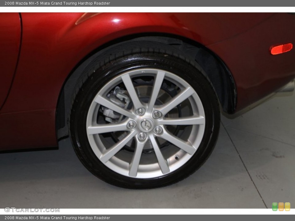 2008 Mazda MX-5 Miata Grand Touring Hardtop Roadster Wheel and Tire Photo #79210839