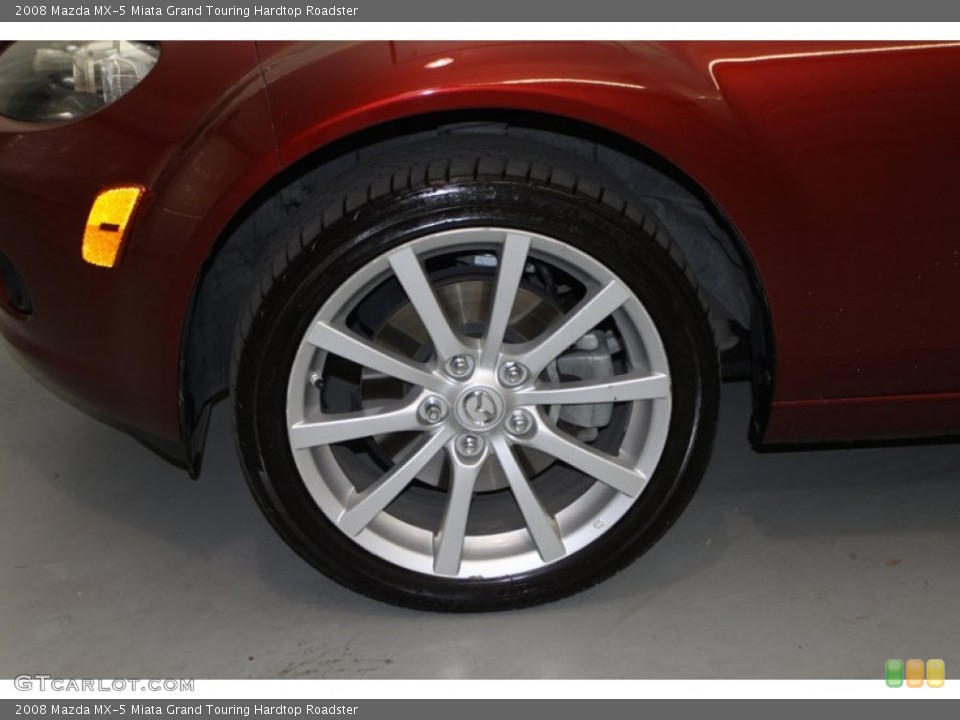 2008 Mazda MX-5 Miata Grand Touring Hardtop Roadster Wheel and Tire Photo #79210858