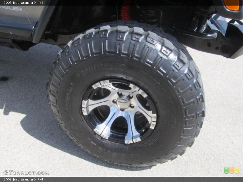 2003 Jeep Wrangler Custom Wheel and Tire Photo #79211122