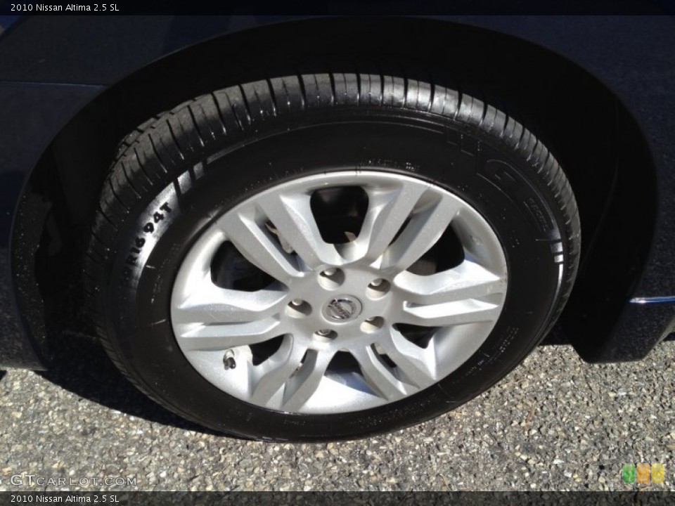 2010 Nissan Altima 2.5 SL Wheel and Tire Photo #79211278