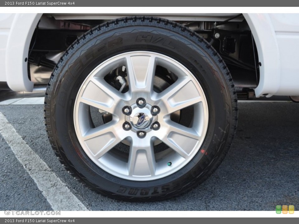 2013 Ford F150 Lariat SuperCrew 4x4 Wheel and Tire Photo #79213291