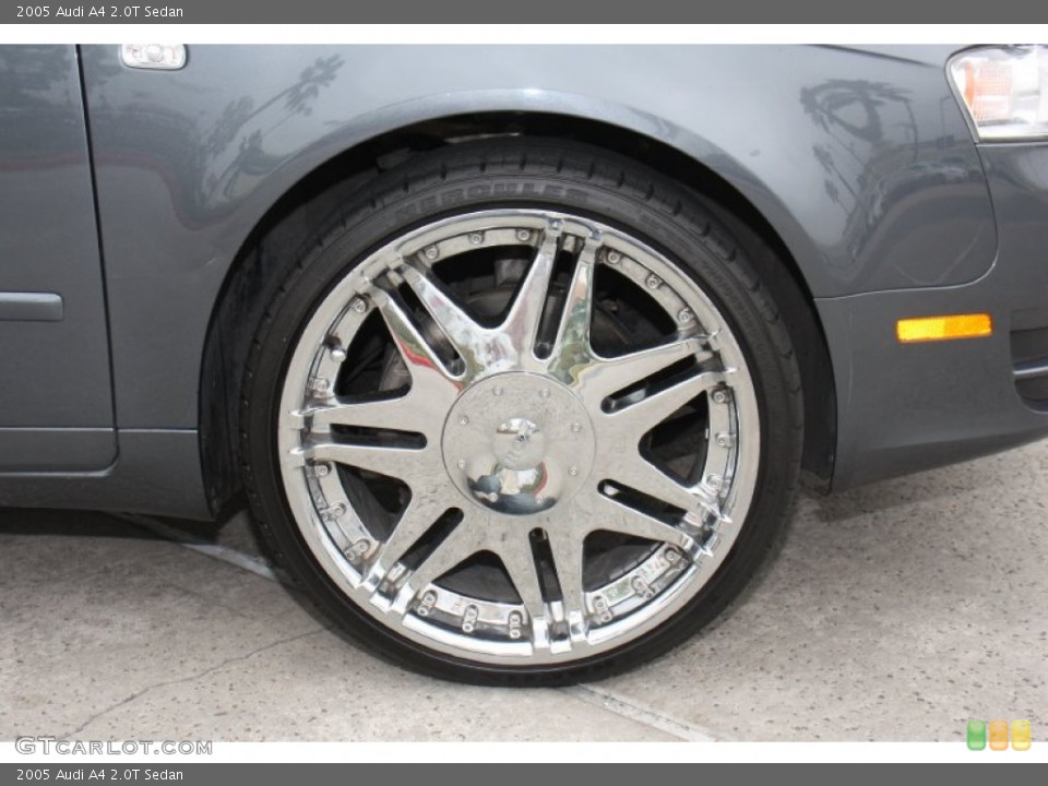 2005 Audi A4 Custom Wheel and Tire Photo #79215046