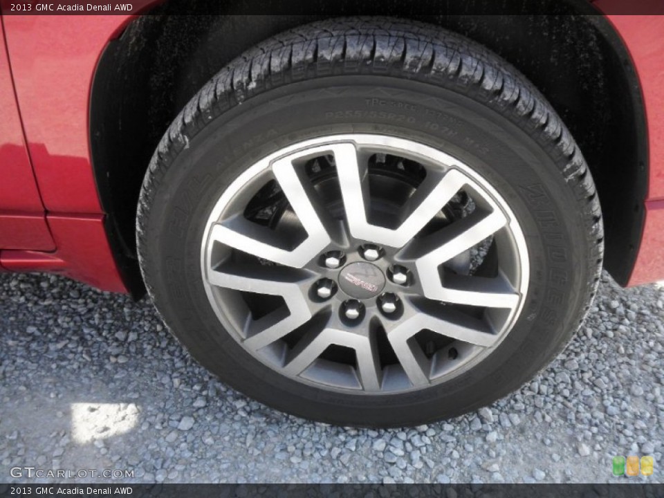 2013 GMC Acadia Denali AWD Wheel and Tire Photo #79216111