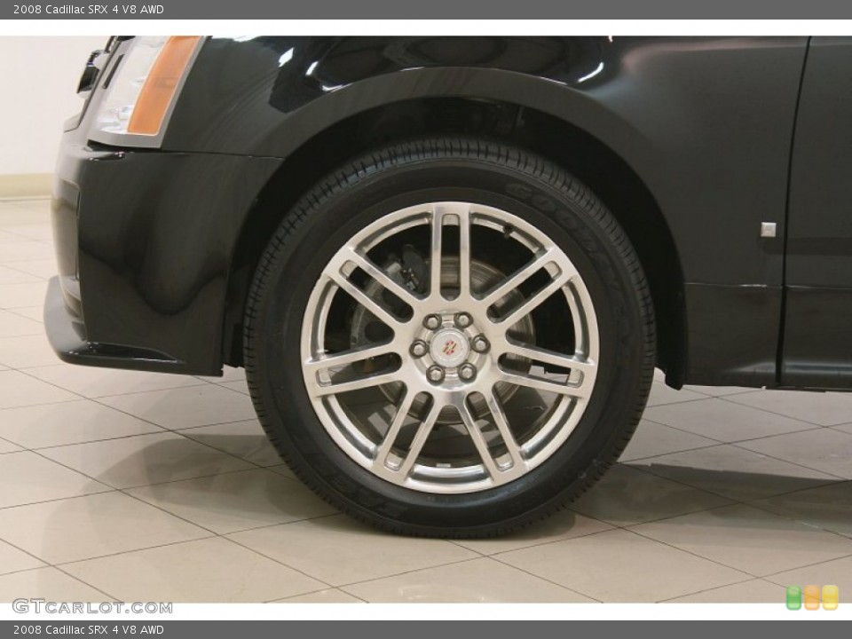 2008 Cadillac SRX 4 V8 AWD Wheel and Tire Photo #79218592