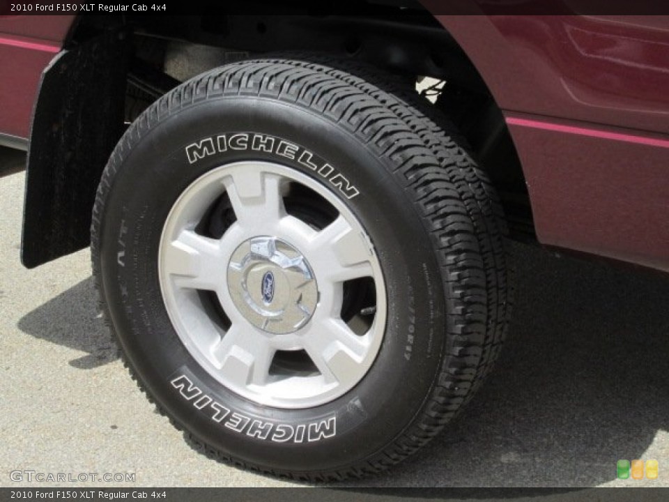 2010 Ford F150 XLT Regular Cab 4x4 Wheel and Tire Photo #79228897