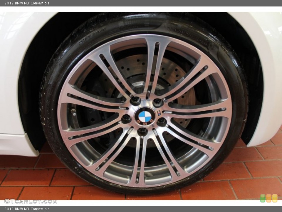 2012 BMW M3 Convertible Wheel and Tire Photo #79239961