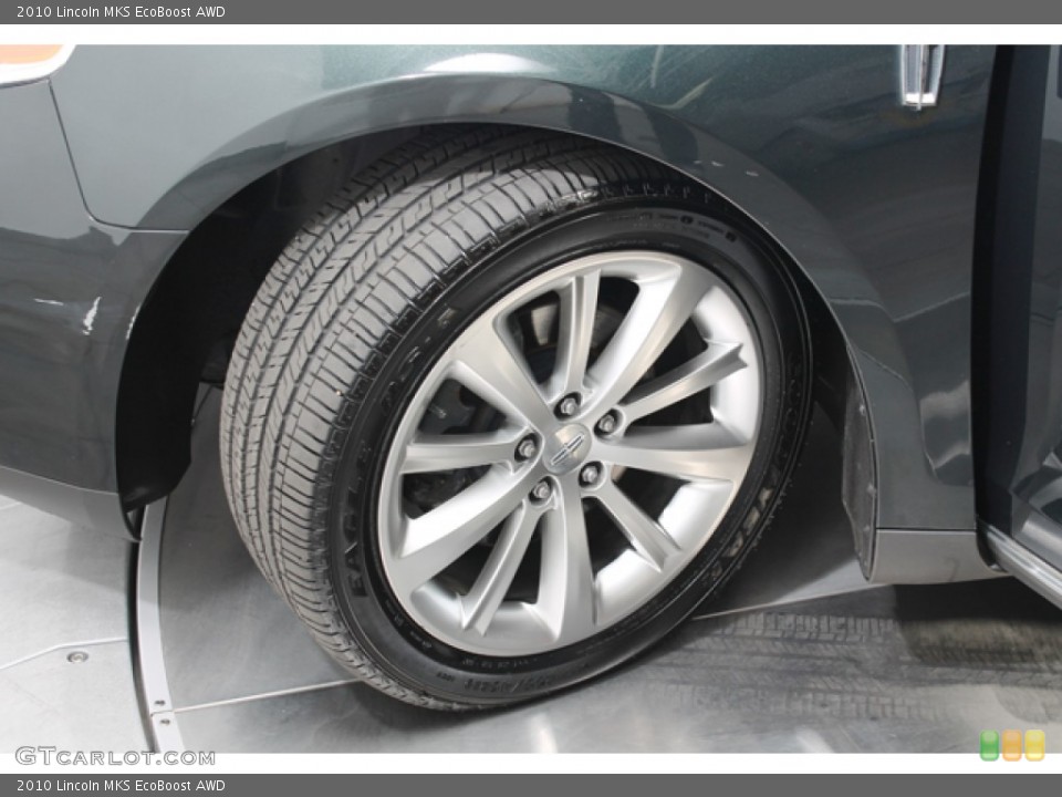 2010 Lincoln MKS EcoBoost AWD Wheel and Tire Photo #79240417