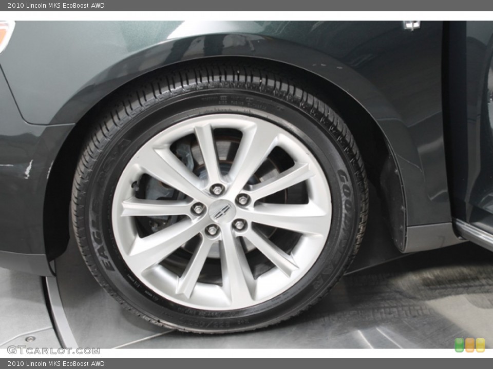 2010 Lincoln MKS EcoBoost AWD Wheel and Tire Photo #79240439