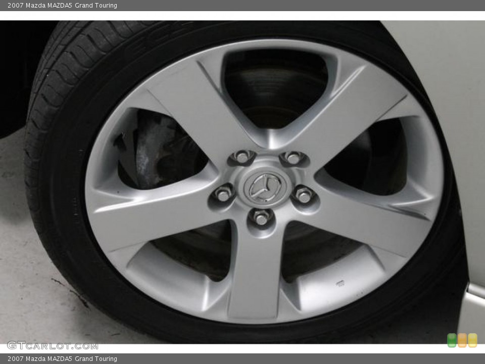 2007 Mazda MAZDA5 Grand Touring Wheel and Tire Photo #79249717