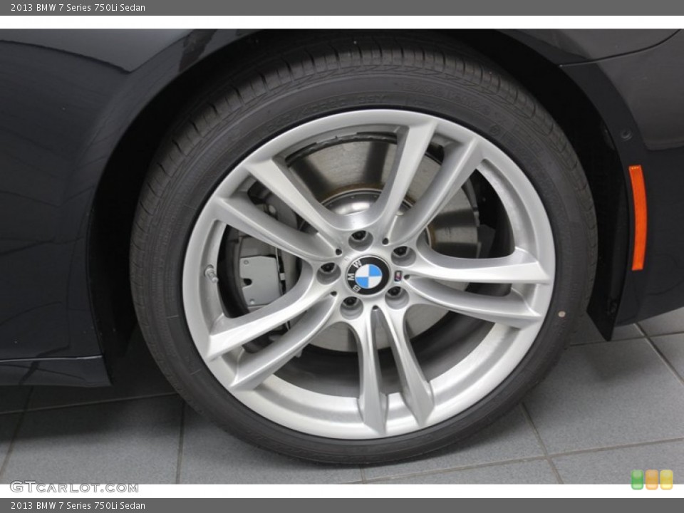 2013 BMW 7 Series 750Li Sedan Wheel and Tire Photo #79255438
