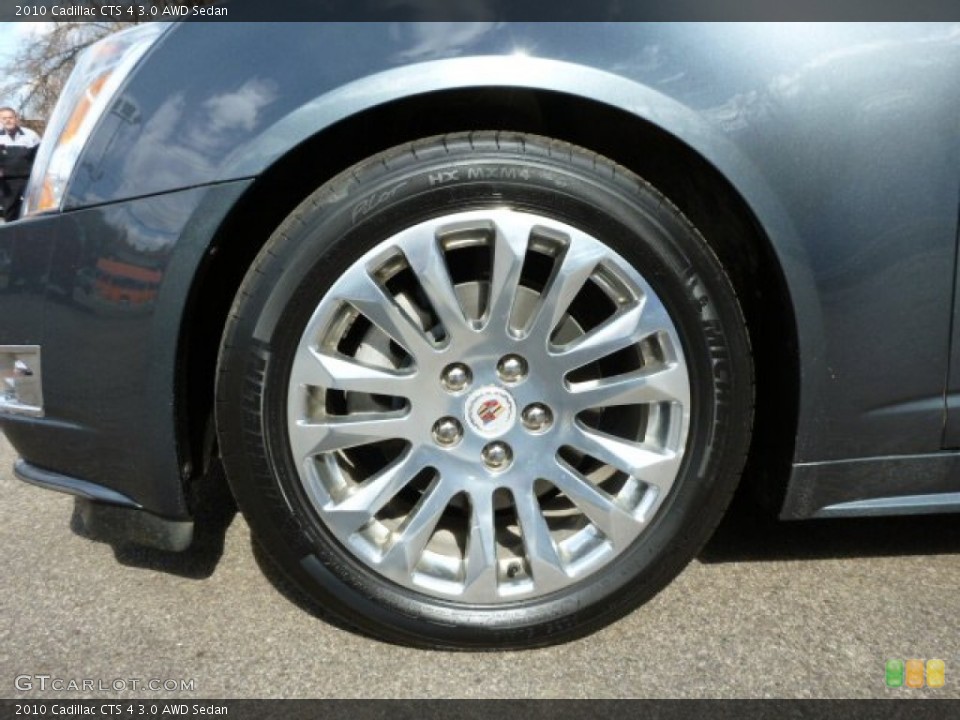 2010 Cadillac CTS 4 3.0 AWD Sedan Wheel and Tire Photo #79257004
