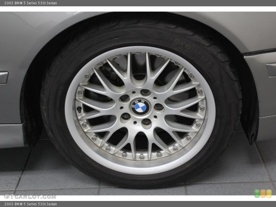 2003 BMW 5 Series 530i Sedan Wheel and Tire Photo #79264199