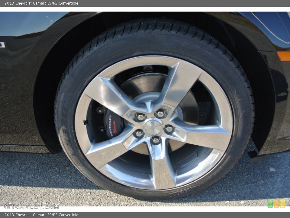 2013 Chevrolet Camaro SS/RS Convertible Wheel and Tire Photo #79266869