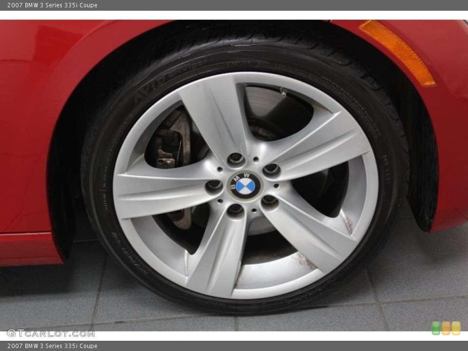 2007 BMW 3 Series 335i Coupe Wheel and Tire Photo #79270160