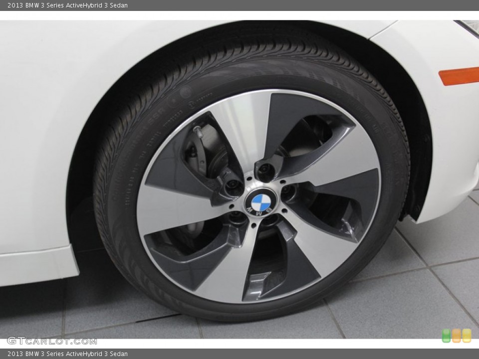 2013 BMW 3 Series ActiveHybrid 3 Sedan Wheel and Tire Photo #79273978