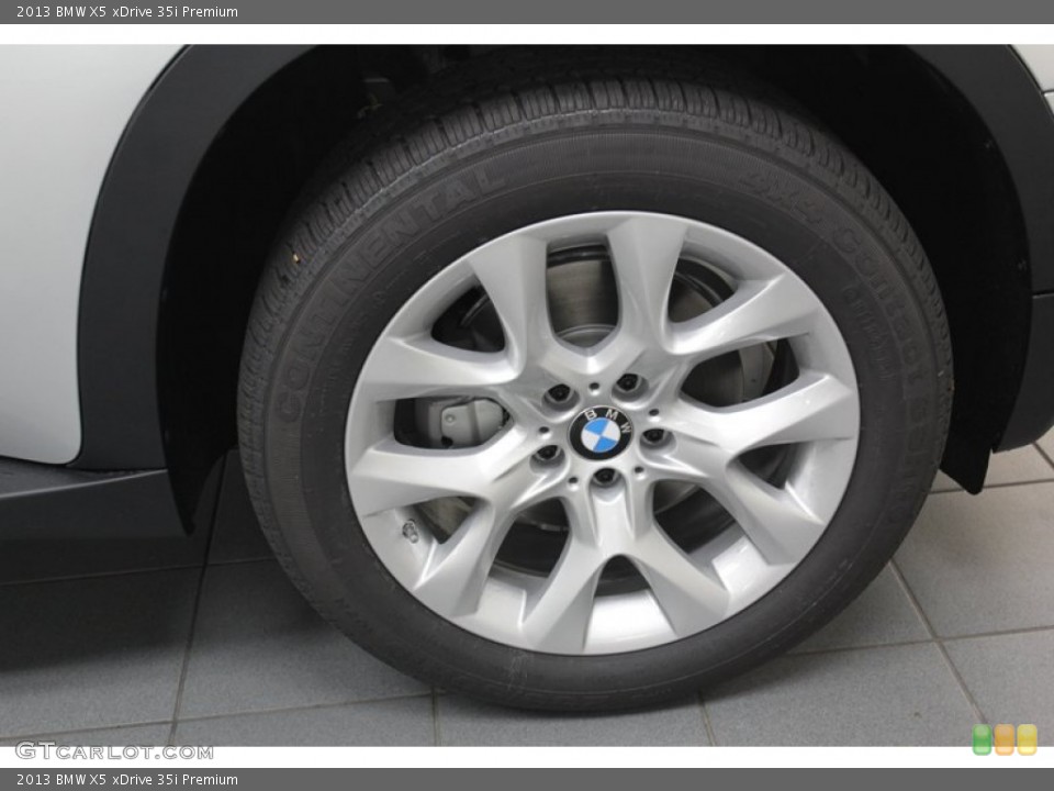 2013 BMW X5 xDrive 35i Premium Wheel and Tire Photo #79274661