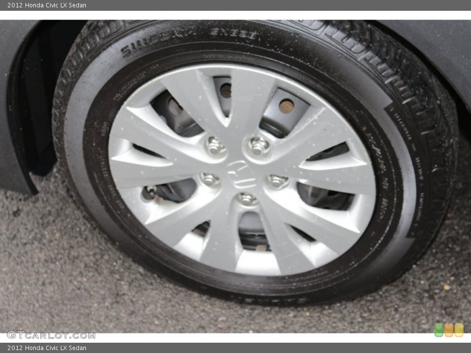 2012 Honda Civic LX Sedan Wheel and Tire Photo #79275842