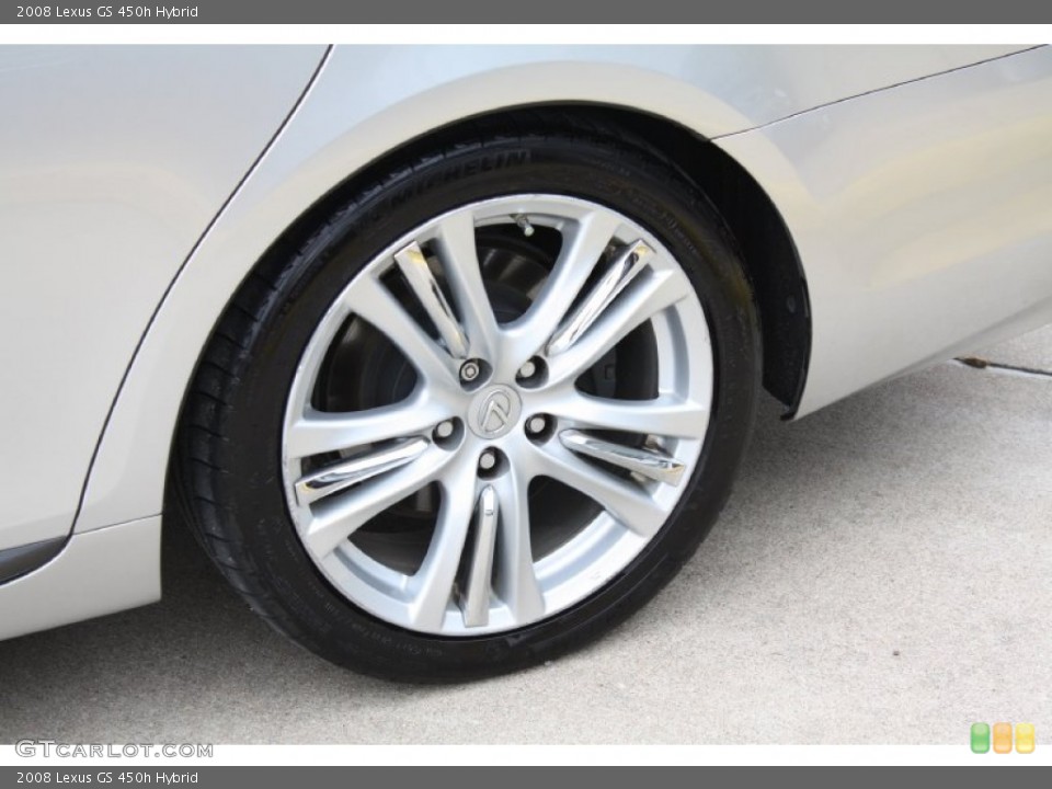 2008 Lexus GS 450h Hybrid Wheel and Tire Photo #79282430
