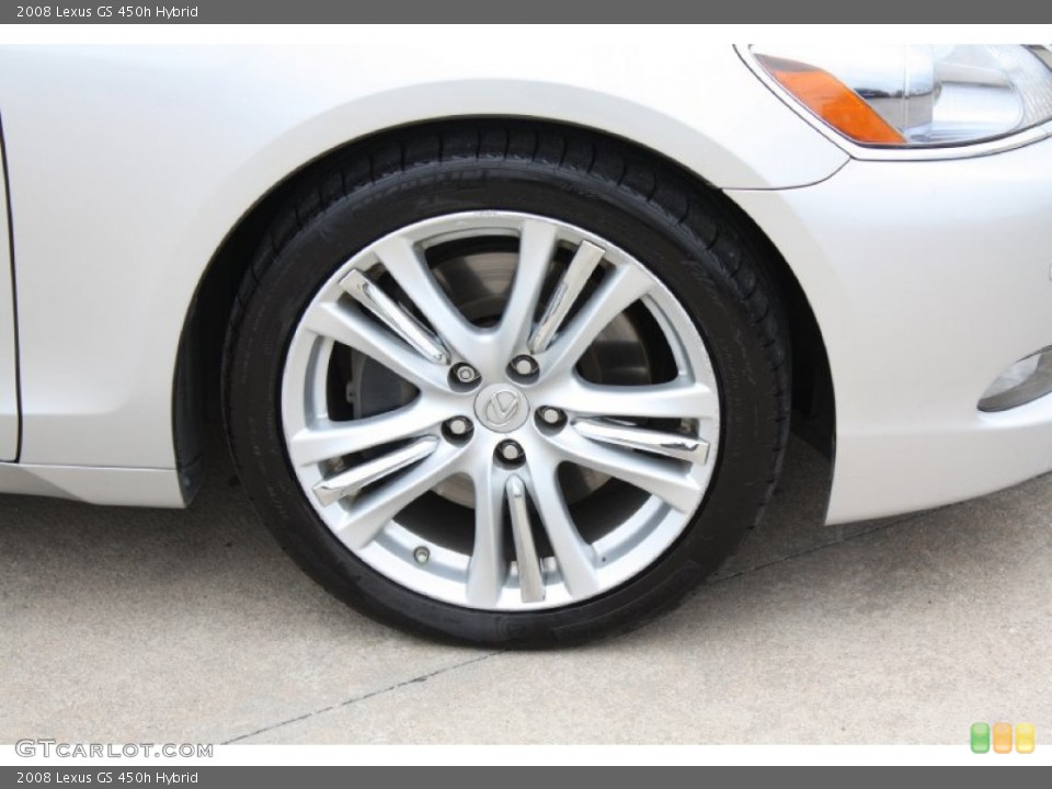 2008 Lexus GS 450h Hybrid Wheel and Tire Photo #79282539