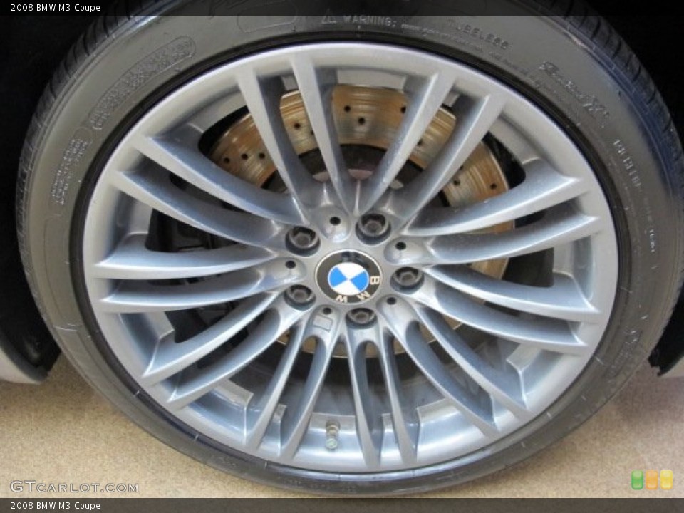 2008 BMW M3 Coupe Wheel and Tire Photo #79291535