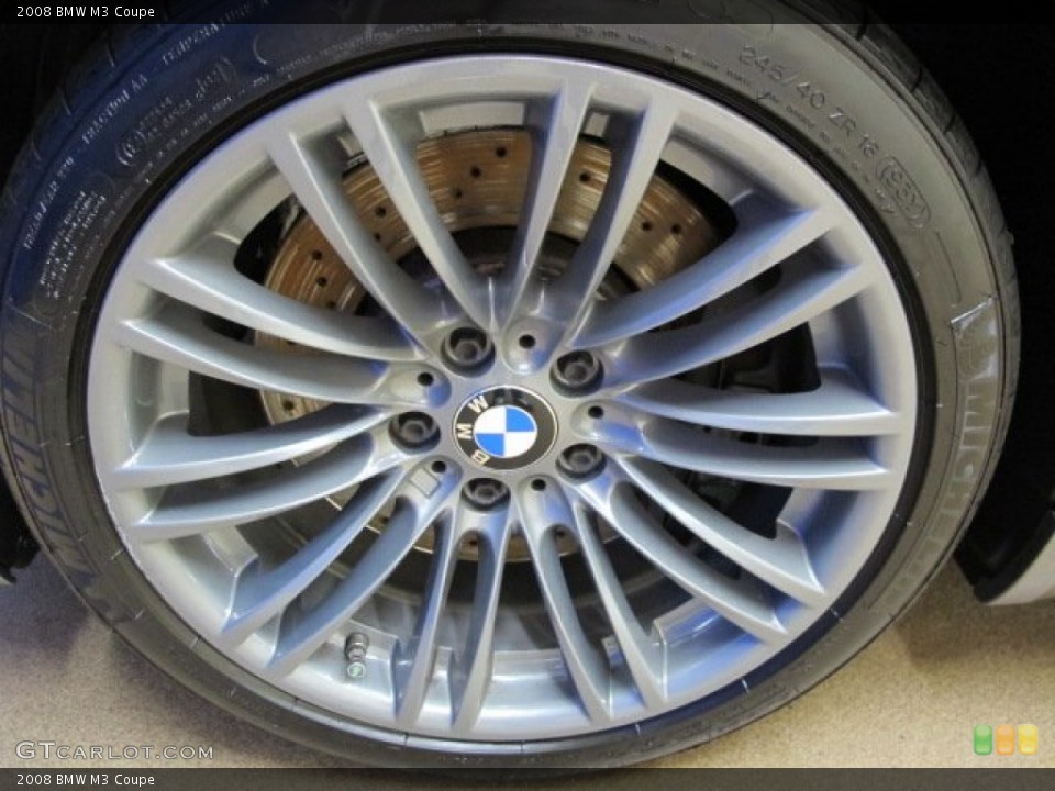 2008 BMW M3 Coupe Wheel and Tire Photo #79291553