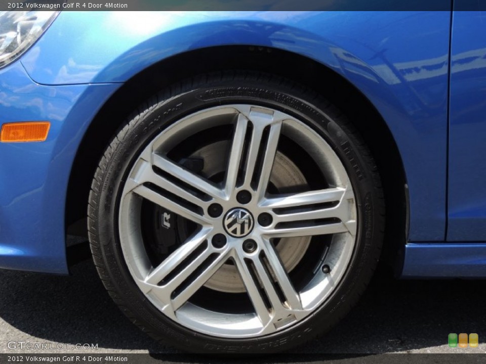 2012 Volkswagen Golf R 4 Door 4Motion Wheel and Tire Photo #79294256