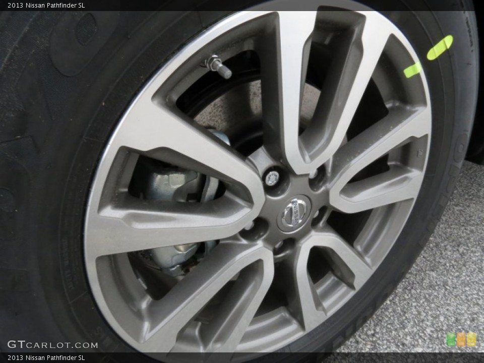2013 Nissan Pathfinder SL Wheel and Tire Photo #79298114