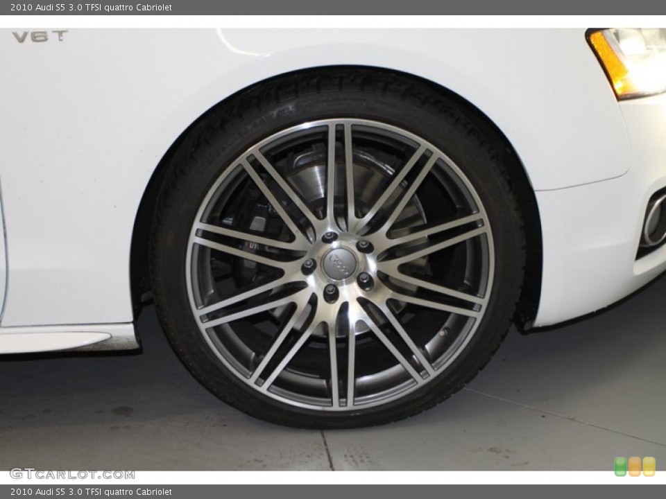 2010 Audi S5 3.0 TFSI quattro Cabriolet Wheel and Tire Photo #79300232