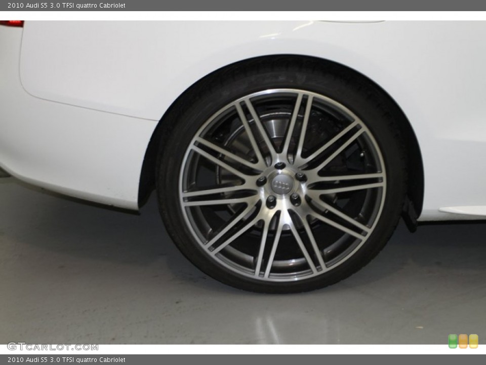 2010 Audi S5 3.0 TFSI quattro Cabriolet Wheel and Tire Photo #79300247