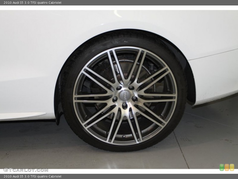 2010 Audi S5 3.0 TFSI quattro Cabriolet Wheel and Tire Photo #79300320