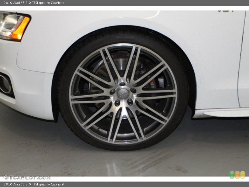 2010 Audi S5 3.0 TFSI quattro Cabriolet Wheel and Tire Photo #79300333