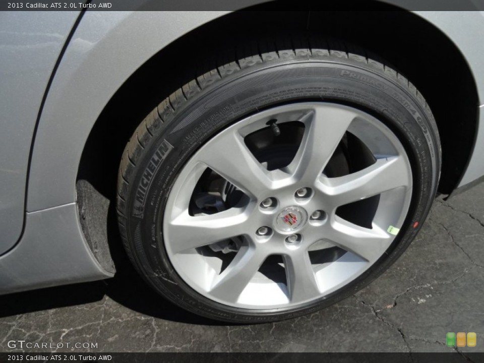 2013 Cadillac ATS 2.0L Turbo AWD Wheel and Tire Photo #79321439