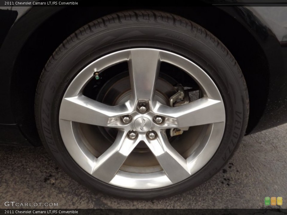2011 Chevrolet Camaro LT/RS Convertible Wheel and Tire Photo #79324840