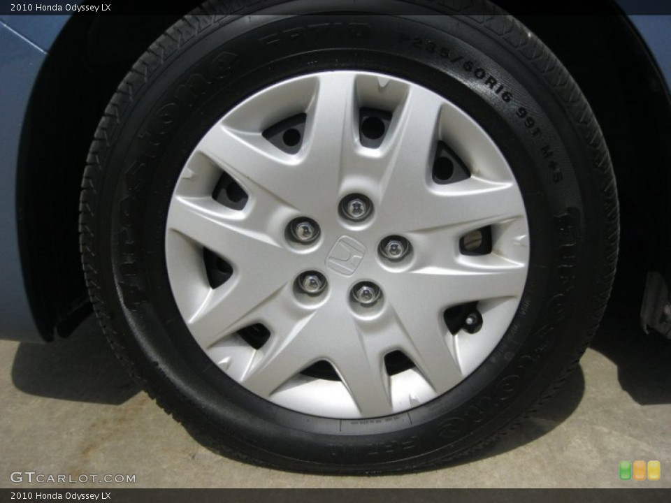 2010 Honda Odyssey LX Wheel and Tire Photo #79334990