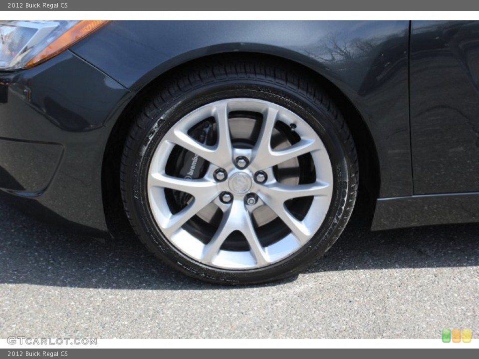 2012 Buick Regal GS Wheel and Tire Photo #79341409