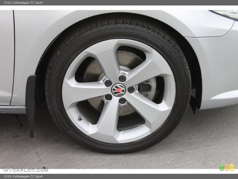 2010 Volkswagen CC Sport Wheel and Tire Photo #79343360