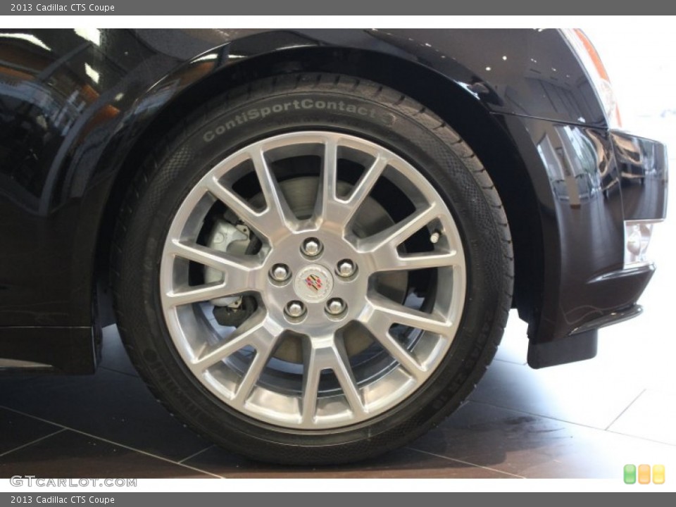 2013 Cadillac CTS Coupe Wheel and Tire Photo #79346701