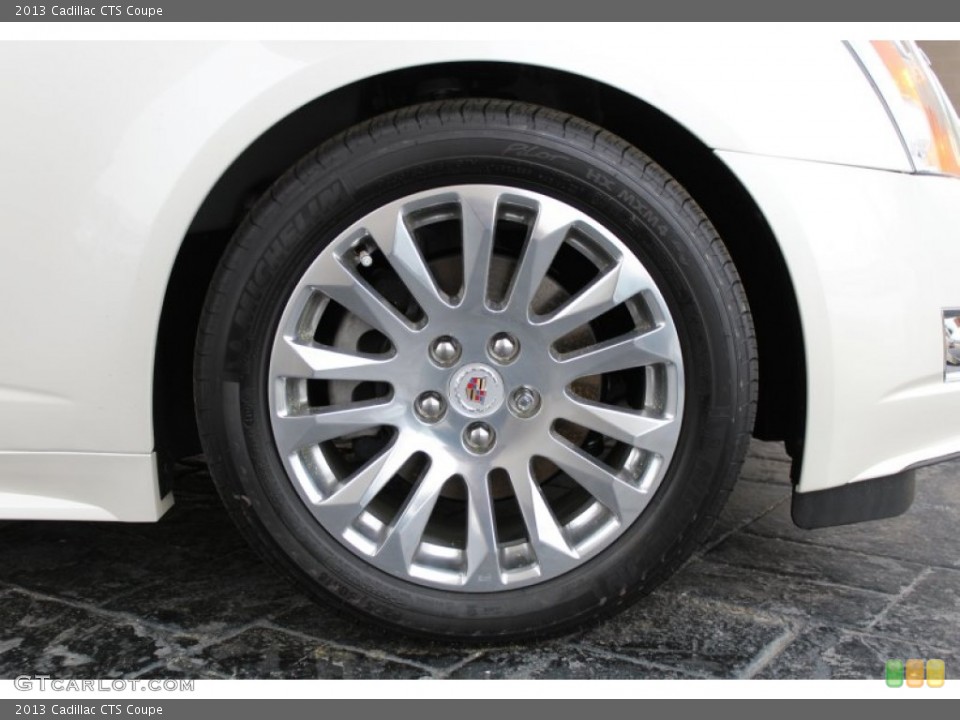 2013 Cadillac CTS Coupe Wheel and Tire Photo #79347280