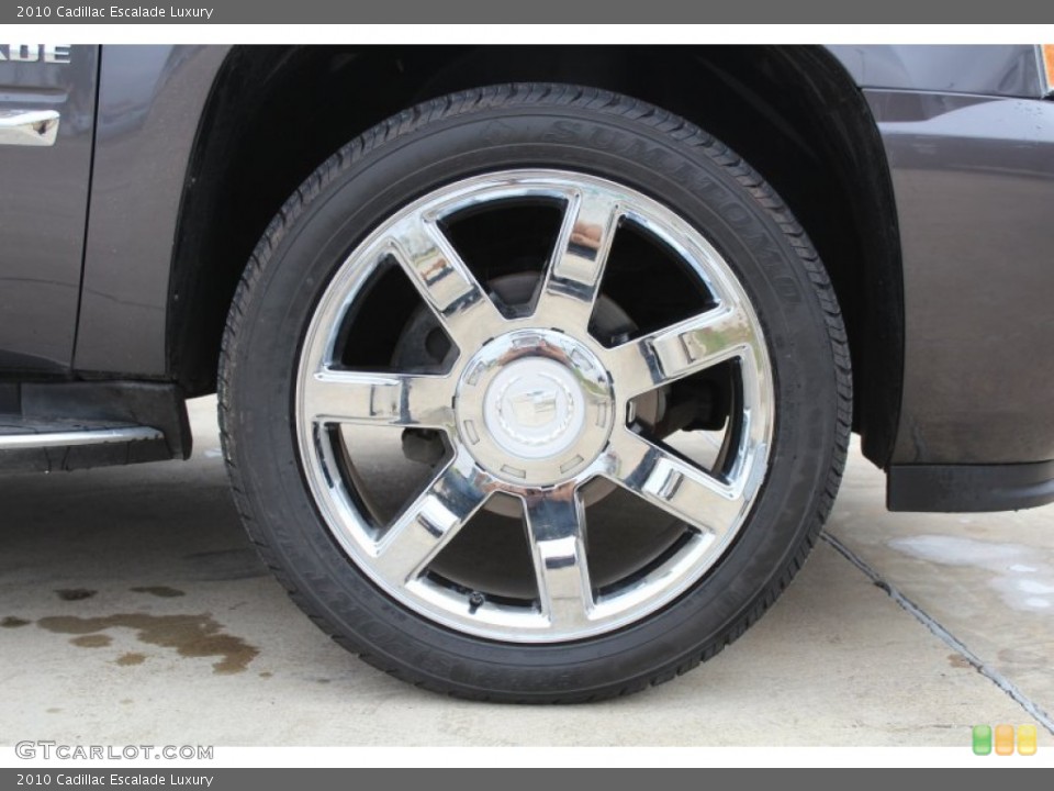 2010 Cadillac Escalade Luxury Wheel and Tire Photo #79349773
