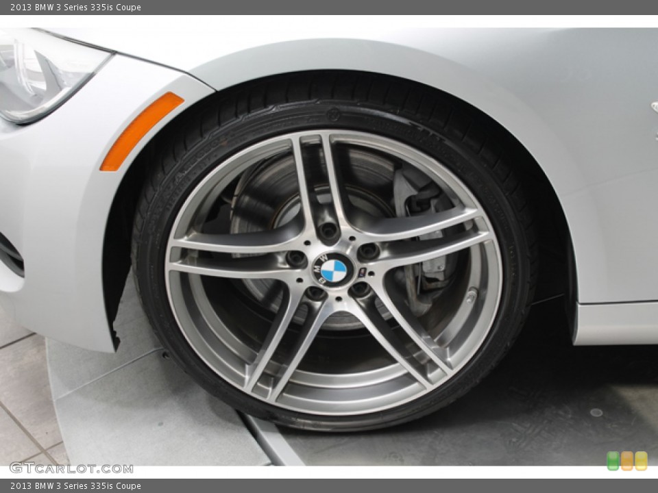 2013 BMW 3 Series 335is Coupe Wheel and Tire Photo #79359671