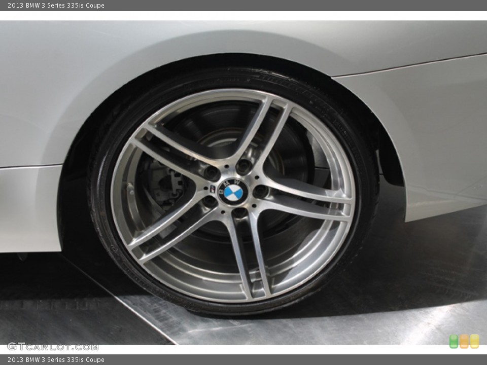 2013 BMW 3 Series 335is Coupe Wheel and Tire Photo #79359685
