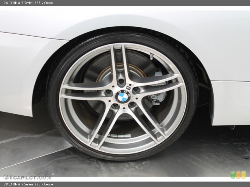 2013 BMW 3 Series 335is Coupe Wheel and Tire Photo #79359718