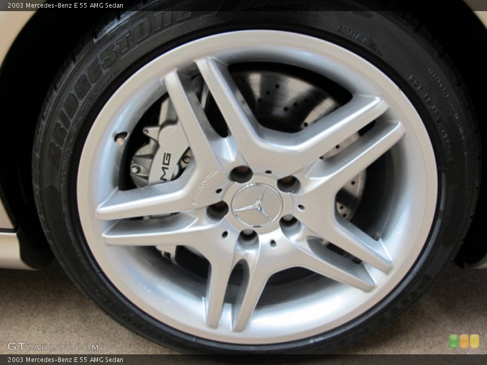 2003 Mercedes-Benz E 55 AMG Sedan Wheel and Tire Photo #79397115